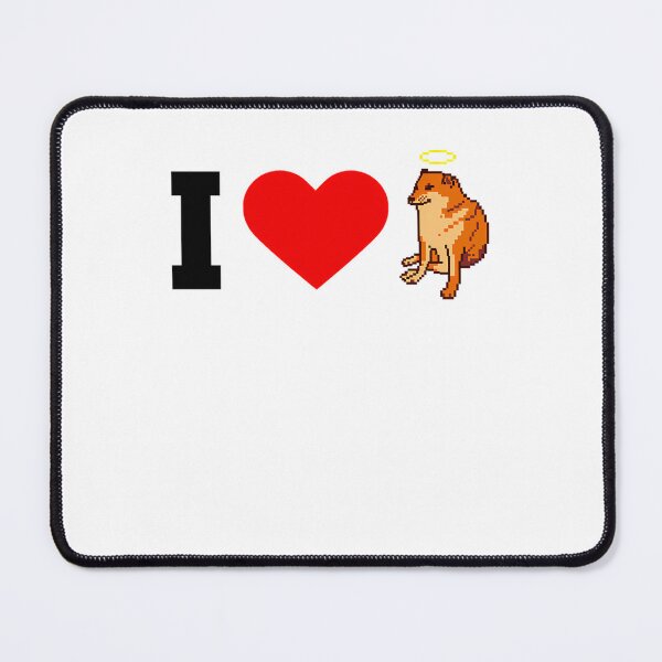 Item preview, una ilustración de nuestro querido amigo cheems que en paz descanse designed and sold by ChicArtlondon.