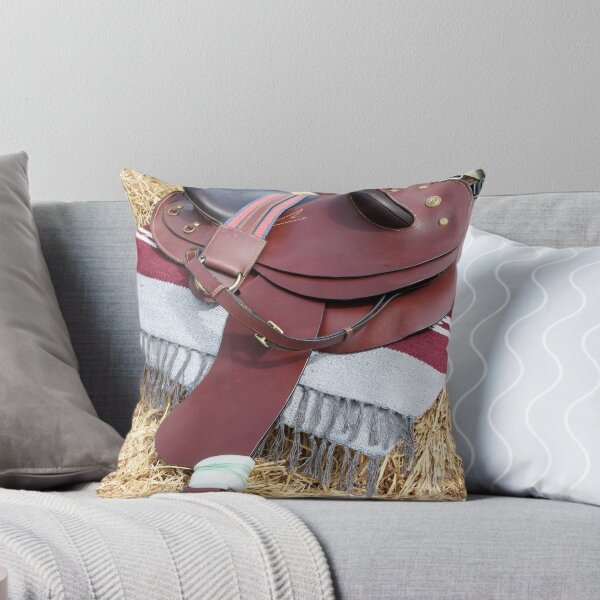 Item preview, brown leather horse saddle designed and sold by goceris.