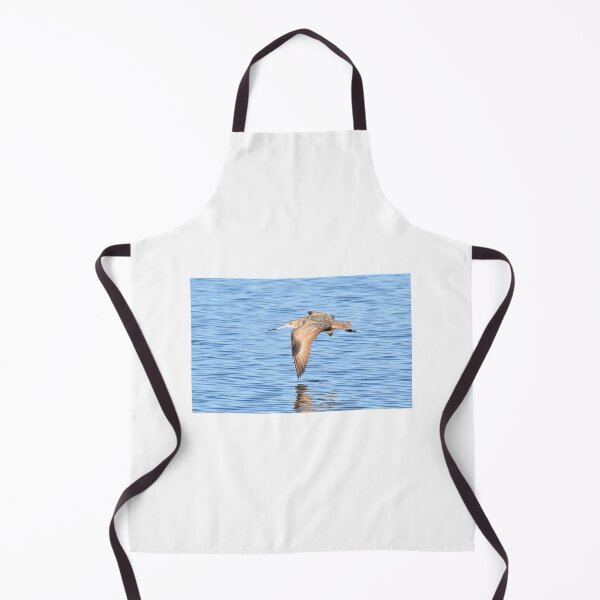 Item preview, Marbled Godwit flying over the bay designed and sold by Eleu Tabares.