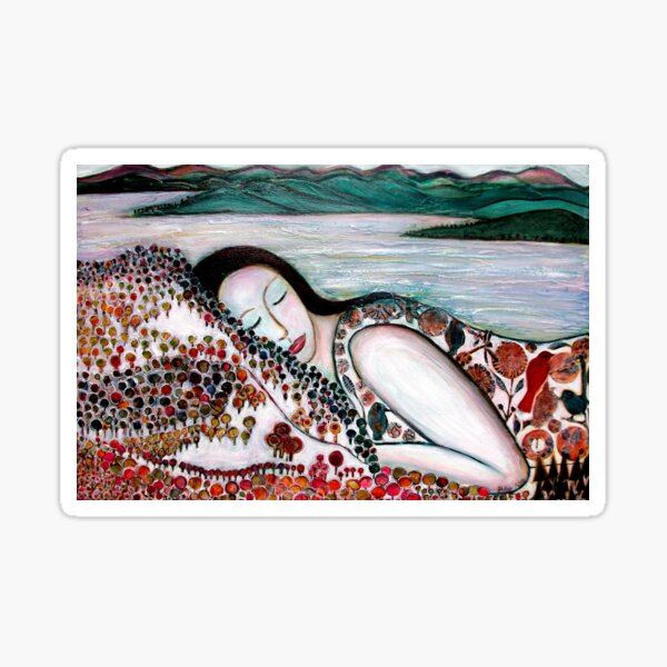 Mother Earth Goddess Sticker