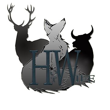 Artwork thumbnail, Vixen Stag and Bull HotWife artistic silhouettes by Vixen-Games