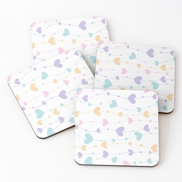 Item preview, Cute Doodle Heart Pattern designed and sold by iD3signs.