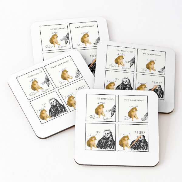 Item preview, Was I A Good Meme? No. Bonk. Cheems Doge designed and sold by ChicArtlondon.