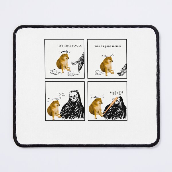 Item preview, Was I A Good Meme? No. Bonk. Cheems Doge designed and sold by ChicArtlondon.