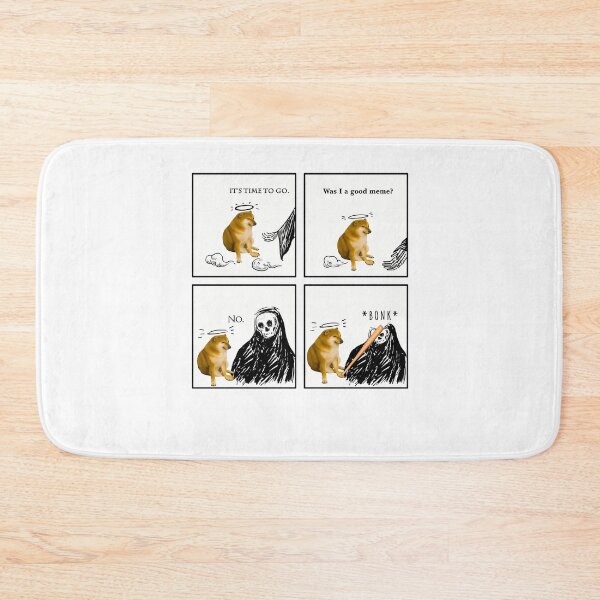 Item preview, Was I A Good Meme? No. Bonk. Cheems Doge designed and sold by ChicArtlondon.