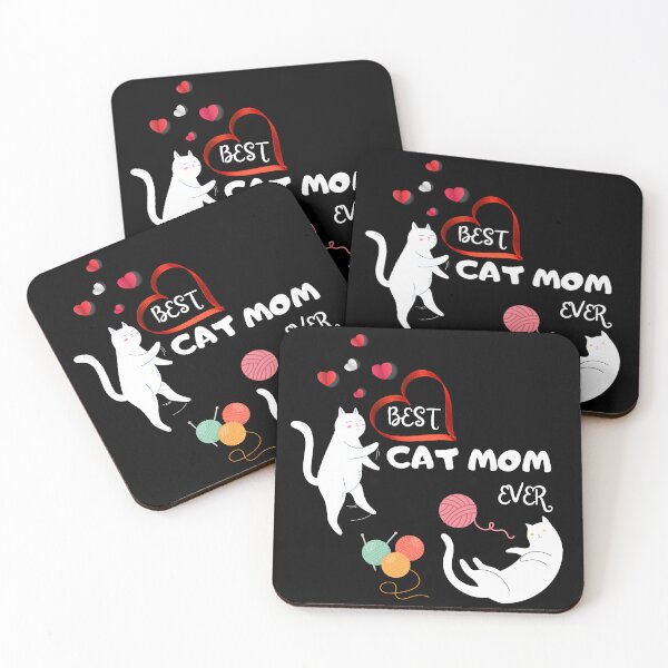 Item preview, Mothers Day Best Cat Mom Ever gift designed and sold by Giant-Mickey.