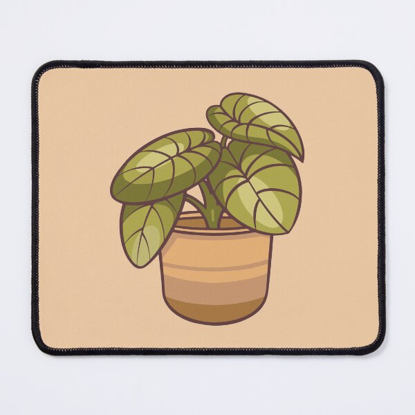 Item preview, beautiful Monstera siltepecana cartoon illustration designed and sold by cubbone.