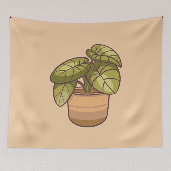 Aperçu de l'œuvre belle illustration de dessin animé de Monstera siltepecana créée et vendue par cubbone.