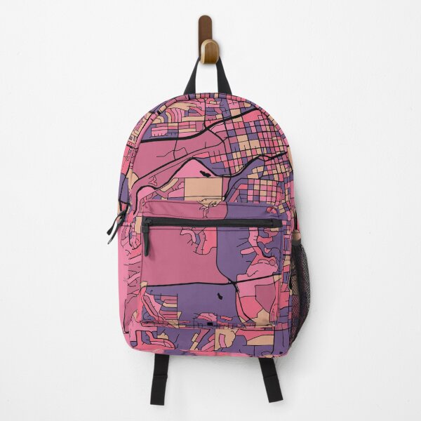 Item preview, Reno Map Pattern in Purple & Pink designed and sold by PatternMaps.
