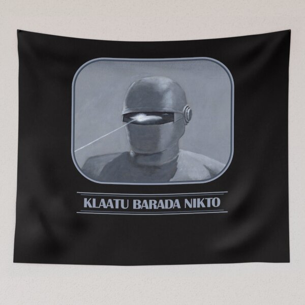 Item preview, Klaatu Barada Nikto designed and sold by JONDOYLTOS.