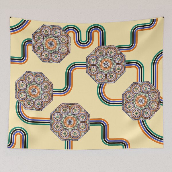 Item preview, Mozaic Maze - Octa Joy designed and sold by SalxSal.