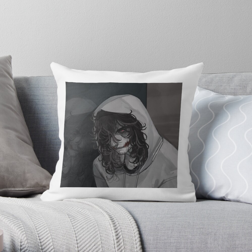 SALLY (CREEPYPASTA) Throw Pillow for Sale by Skayda