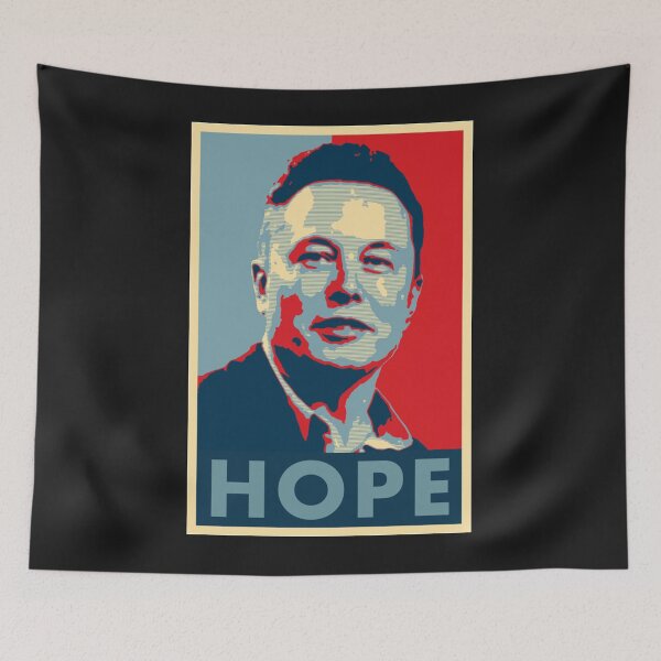 Artikelvorschau, Elon Musk Hope Funny entworfen und verkauft von SterlingParisi8.