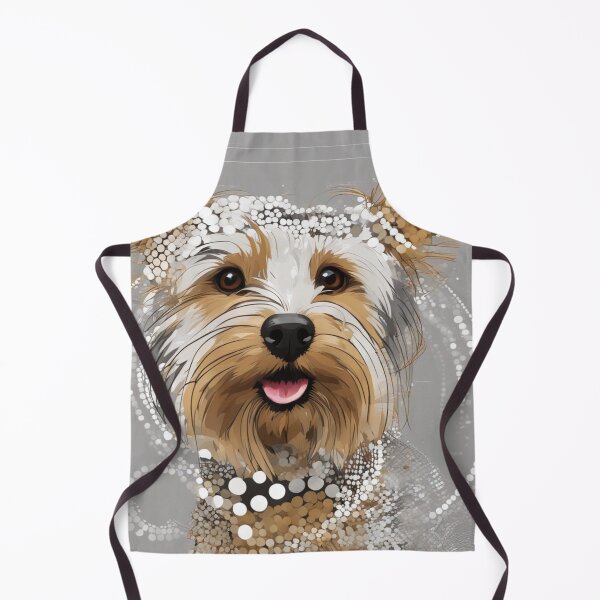 Item preview, Yorkshire Terrier Yorke Swirls Twirls designed and sold by purplesensation.