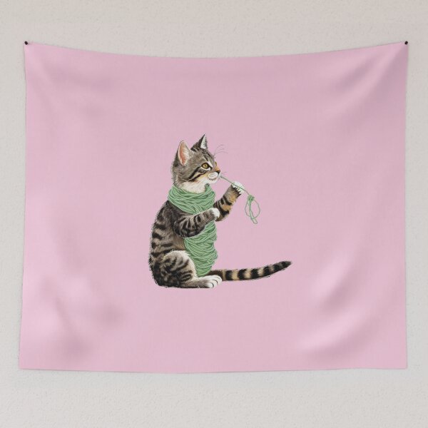 Item preview, Adorable Calico Cat Artistry Meets Crochet Yarn designed and sold by AlienSkinEyes.