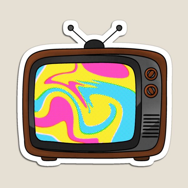 Artikelvorschau, Dezenter Pan Pride Retro-Fernseher entworfen und verkauft von superraddd.