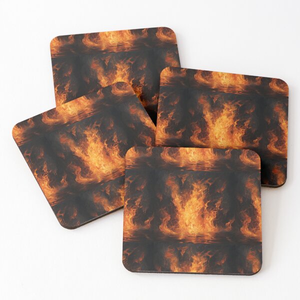 Item preview, burning flames of fire reaching skyward designed and sold by DanieWoods.