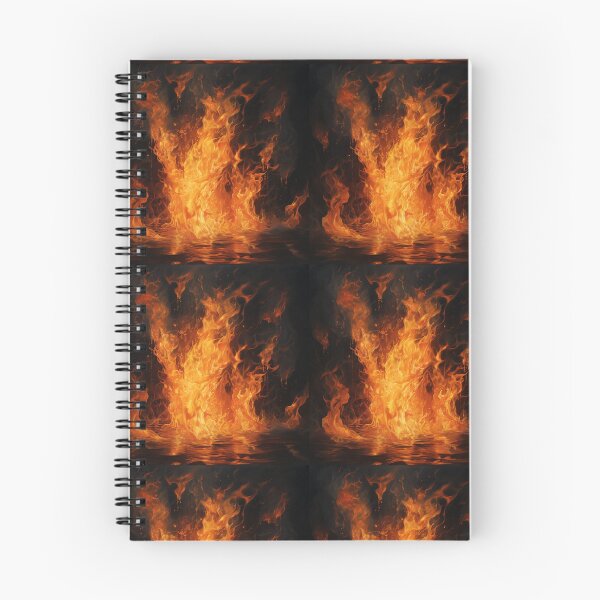 Item preview, burning flames of fire reaching skyward designed and sold by DanieWoods.