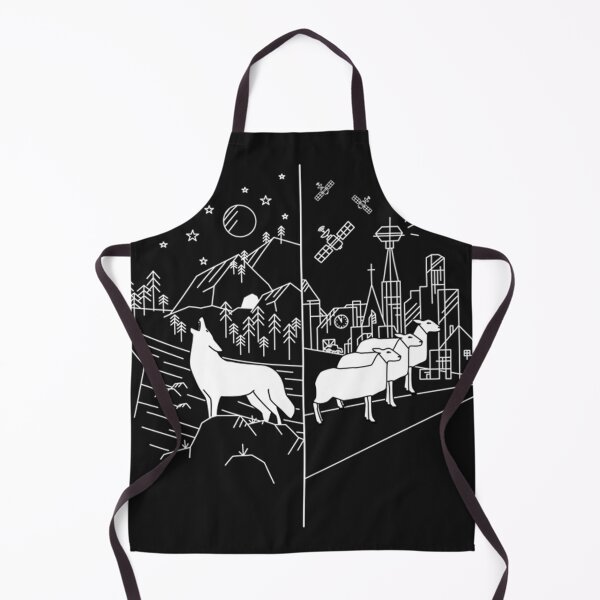 Item preview, Lone Wolf Sheep Crowd Mainstream Be Different Wilderness Nature Rebell System Humanity Art Present R designed and sold by PhillipGPerkins.