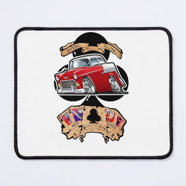 Item preview, Royal Flush Hot Rods 55 Chevy Belair designed and sold by T-Bucket-Tees.