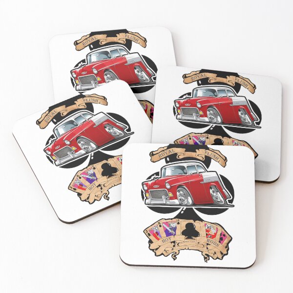 Item preview, Royal Flush Hot Rods 55 Chevy Belair designed and sold by T-Bucket-Tees.