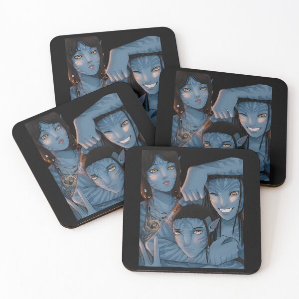 Item preview, Lo'ak, Neteyam and Kiri designed and sold by MeadowsBennet.