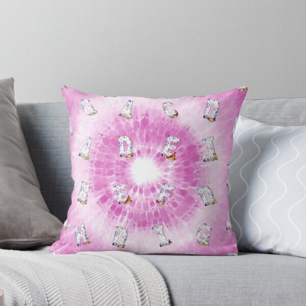 Item preview, Typography and Birds on Tie Dye Pattern designed and sold by KC Morcom.