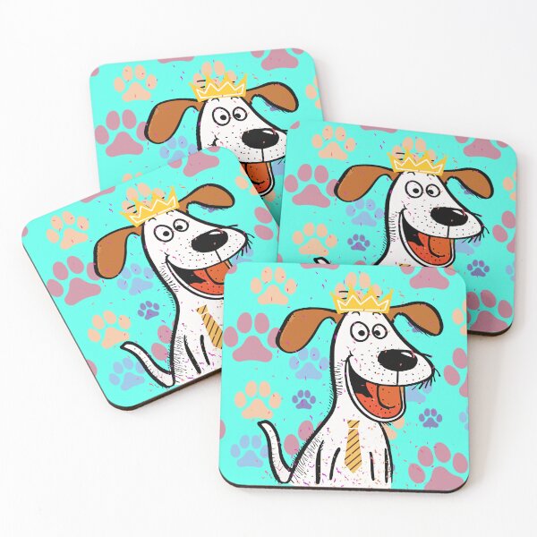 Item preview, Dog with crown designed and sold by Mati Robledo.
