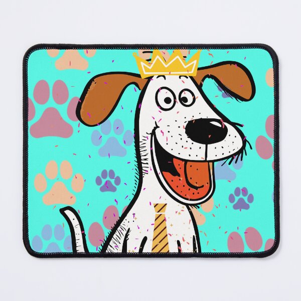Item preview, Dog with crown designed and sold by Mati Robledo.
