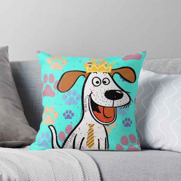 Item preview, Dog with crown designed and sold by Mati Robledo.