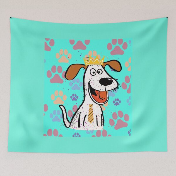 Item preview, Dog with crown designed and sold by Mati Robledo.
