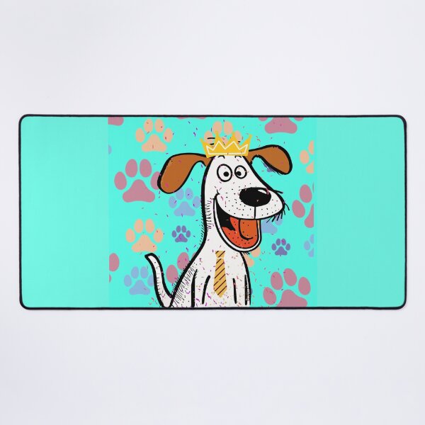 Item preview, Dog with crown designed and sold by Mati Robledo.
