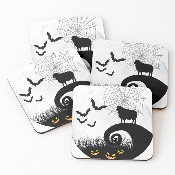 Item preview, Sheep And Moon Halloween  designed and sold by StevenELuu.