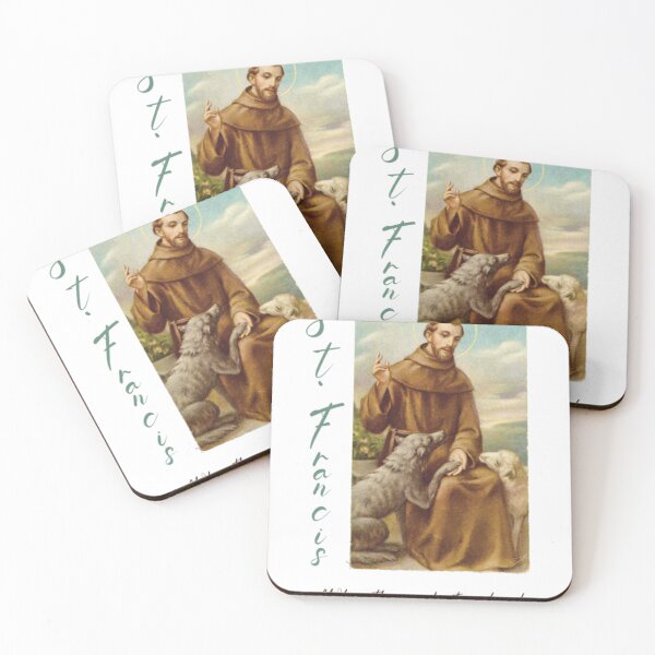 Item preview, Saint Francis With Quote  designed and sold by StevenELuu.