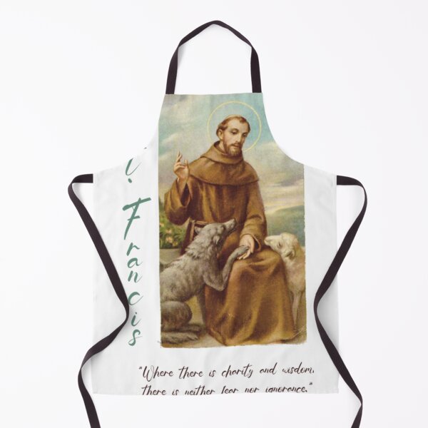 Item preview, Saint Francis With Quote  designed and sold by StevenELuu.