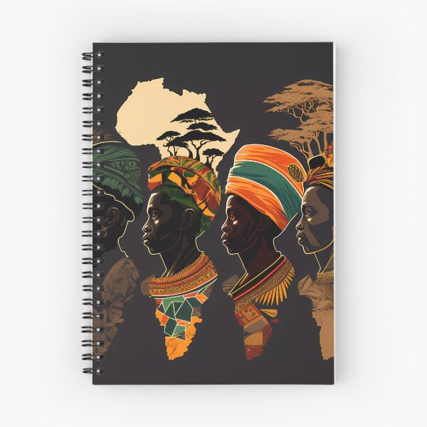 Item preview, "Wild Heritage: Capturing African Essence on Fabric" designed and sold by Art-Vortex-fr.