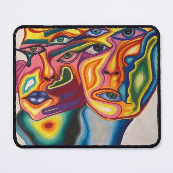 Item preview, Abstract Transformation: A Mysteriously Surreal and Sagging Visage designed and sold by LedoveBigcobble.