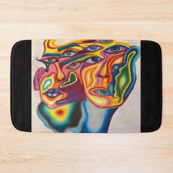 Item preview, Abstract Transformation: A Mysteriously Surreal and Sagging Visage designed and sold by LedoveBigcobble.