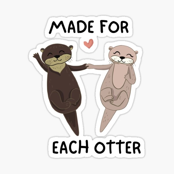 Significant Otter Sticker/ Otter Lovers/ Otter Sticker/ Significant Otter/  Animal Pun -  Canada
