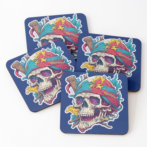 Item preview, The beautiful skull of the most handsome pirate in the land. designed and sold by Natcharee.