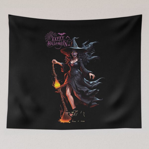 Item preview, Happy Halloween Evil Ugly Witch designed and sold by SirenasWorld.