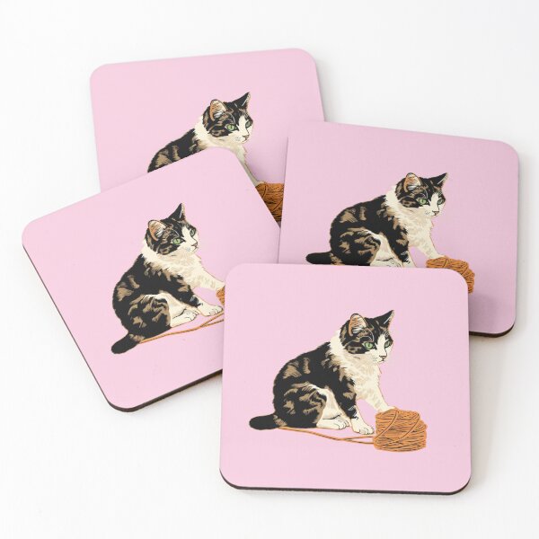 Item preview, Adorable Calico Cat Artistry Meets Crochet Yarn designed and sold by AlienSkinEyes.