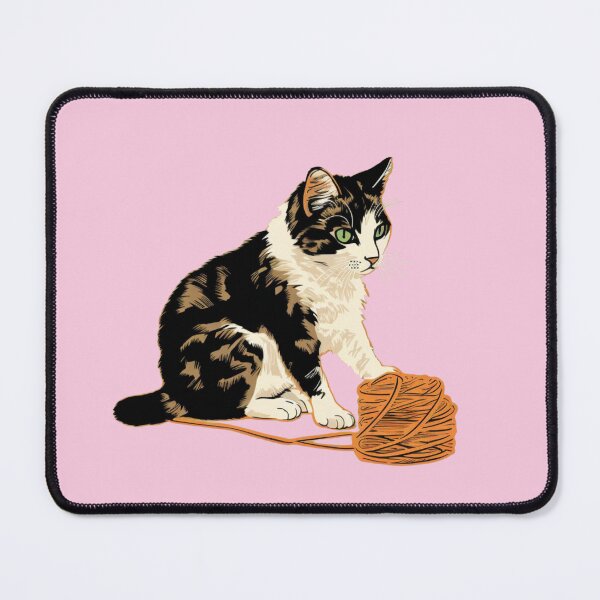 Item preview, Adorable Calico Cat Artistry Meets Crochet Yarn designed and sold by AlienSkinEyes.