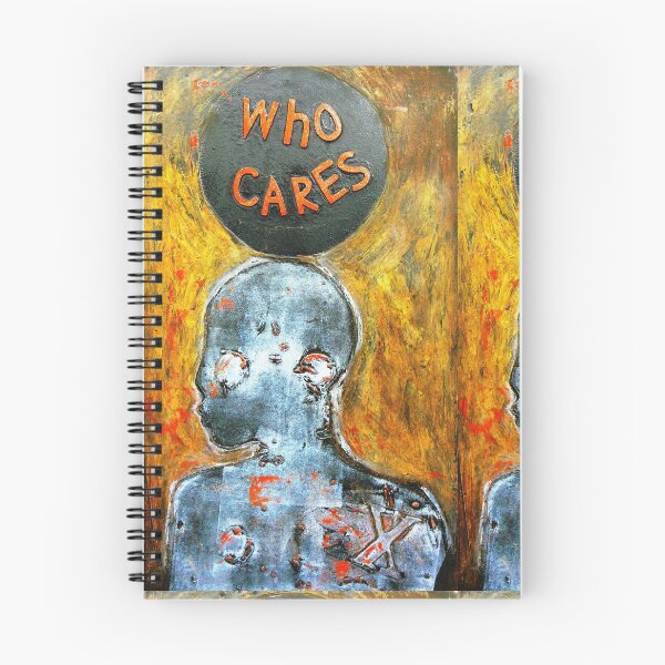 Item preview, "Who Cares" - Matrix designed and sold by Belinda "BillyLee" NYE (Printmaker).