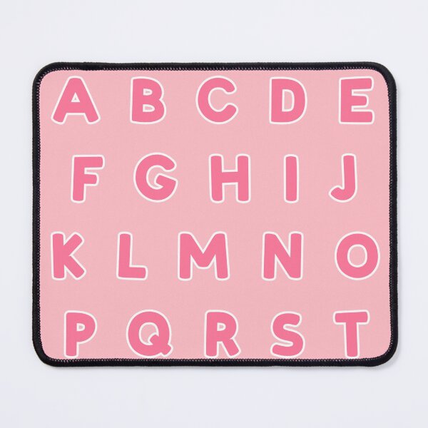 Item preview, Pink alphabet pack Pink letters A to Z designed and sold by Kawabijutsu21.