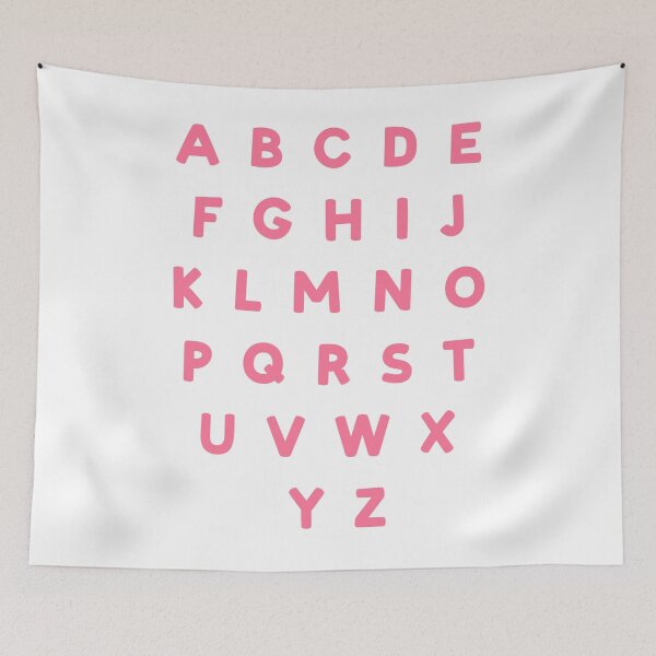 Item preview, Pink alphabet pack Pink letters A to Z designed and sold by Kawabijutsu21.