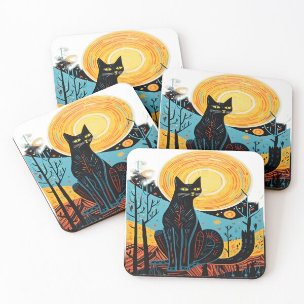 Item preview, Gato  Colorido  designed and sold by FashionMachine.