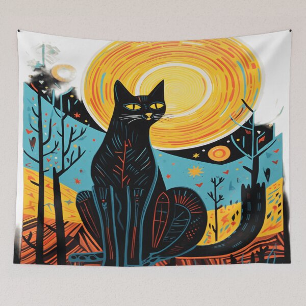 Item preview, Gato  Colorido  designed and sold by FashionMachine.