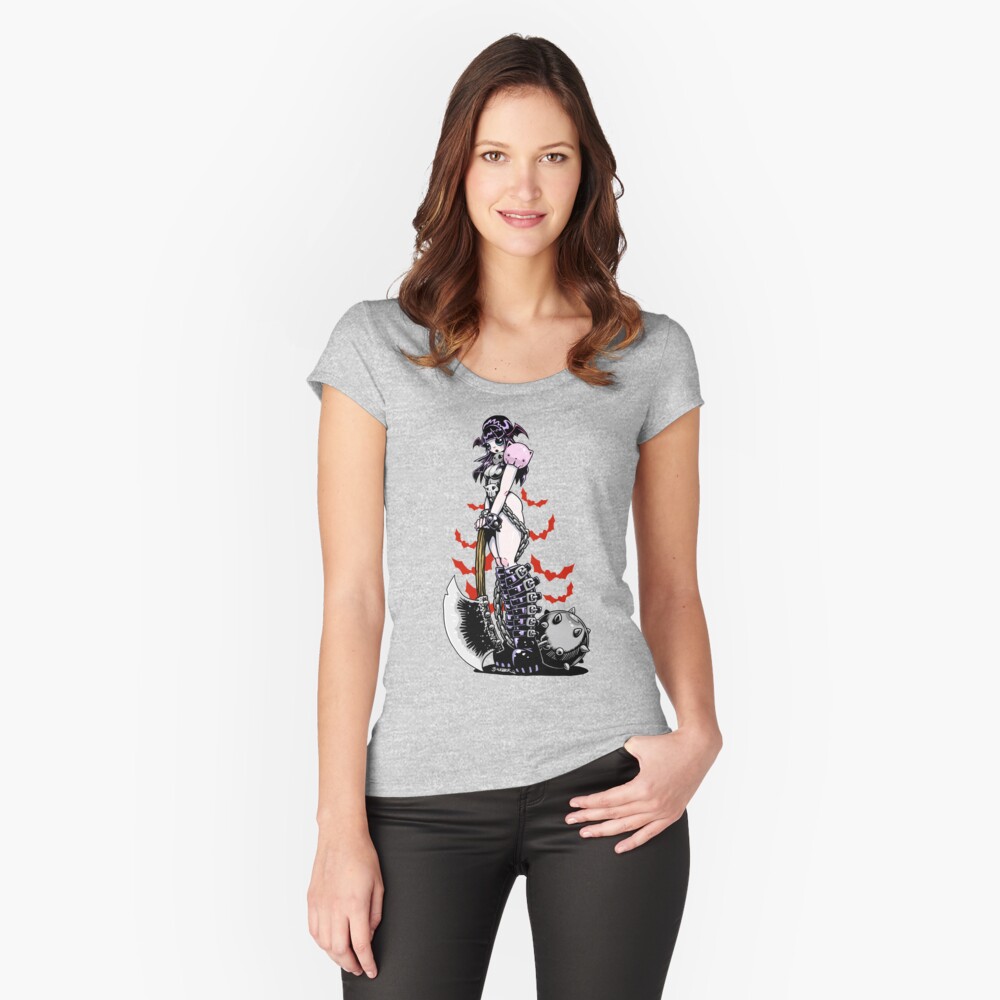Item preview, Fitted Scoop T-Shirt designed and sold by gWebberArts.