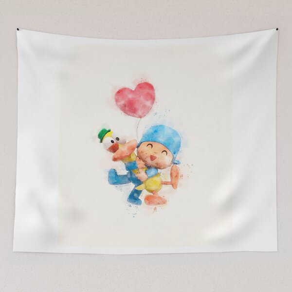 Item preview, Pocoyo and Pato in Watercolor  designed and sold by paulrommer.